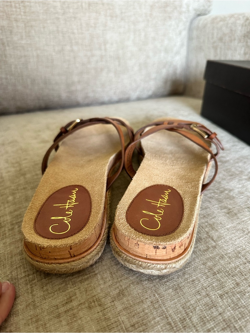 Cole Haan Air Jocelyn Lo Slide in Woodbury/Birch sz 7.5 NEW - Picture 7 of 8